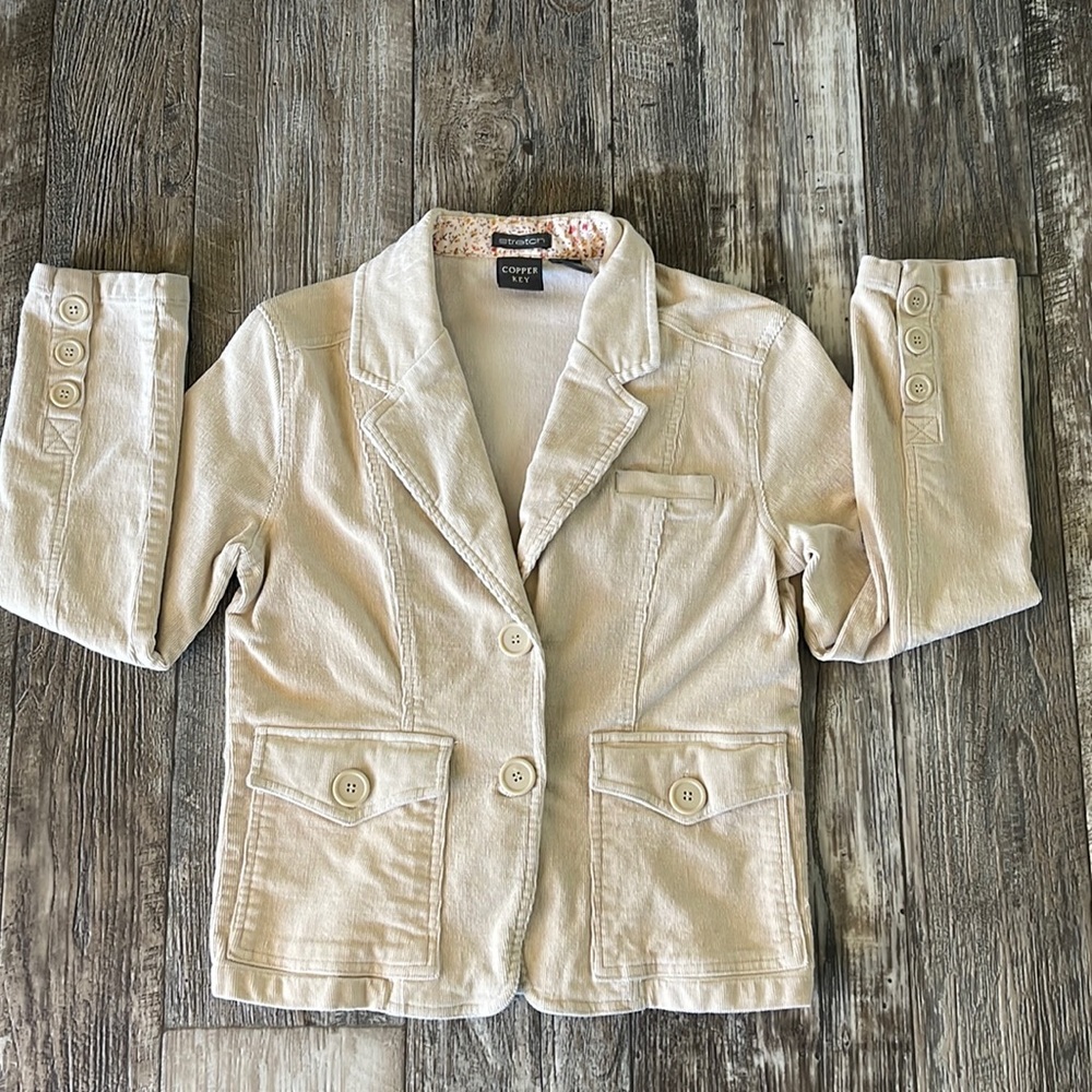 COPPER KEY 🔑 STRETCHY 🌟BLAZER, SMALL